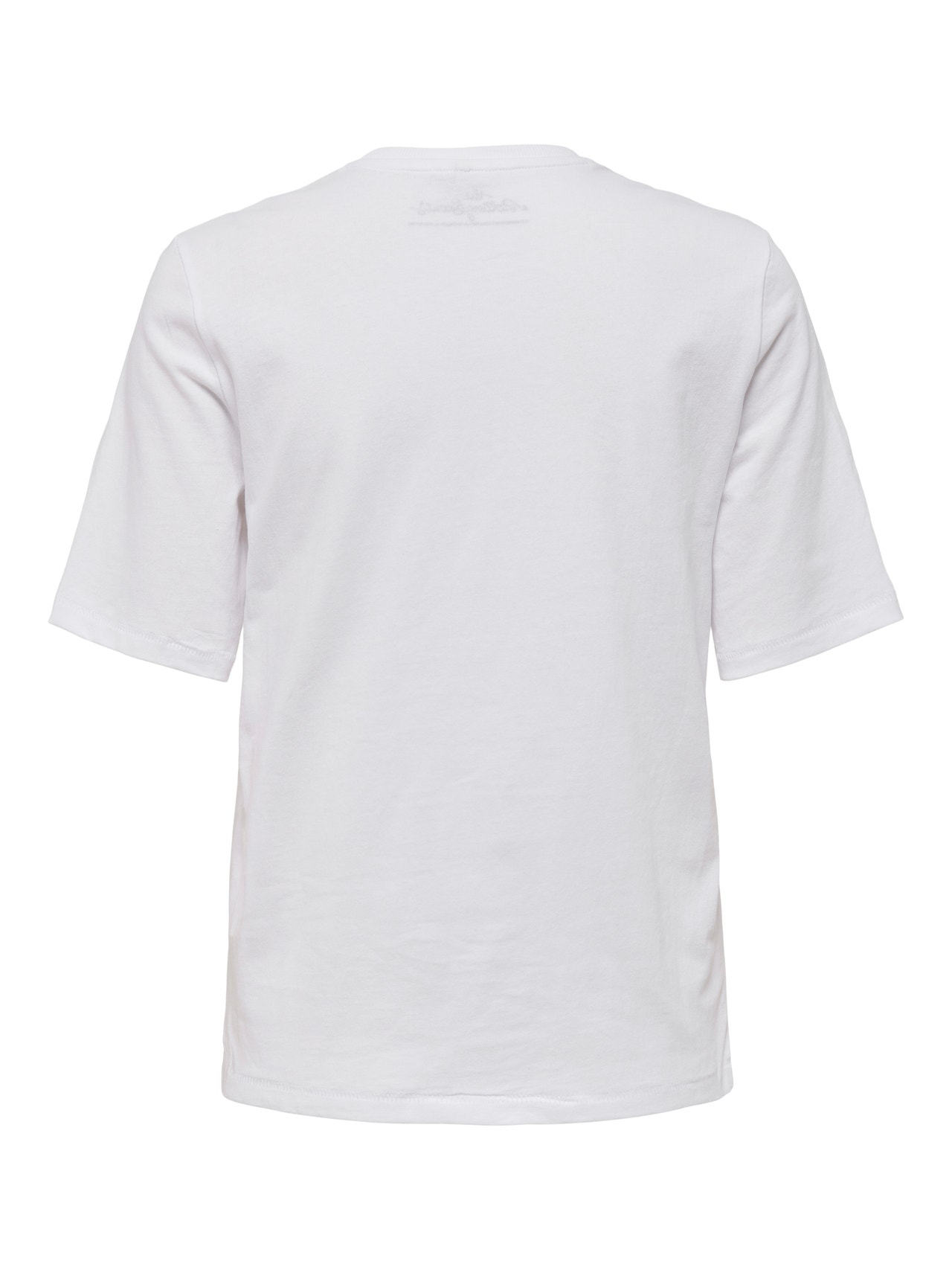 ONLY T-shirts Boxy Fit Col rond Manches volumineuses -Bright White - 15260767