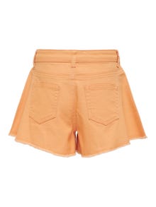 ONLY Wide leg fit Shorts -Orange Chiffon - 15260859