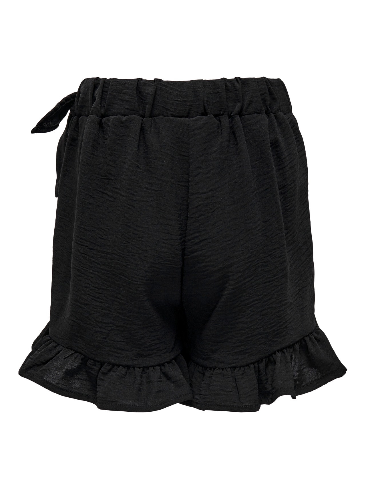 ONLY 2 en 1 falda cruzada + short Shorts -Black - 15260982