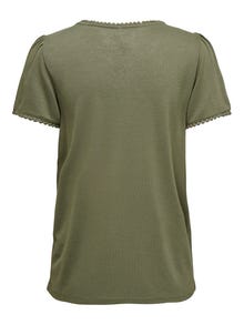 ONLY Detailreiches T-Shirt -Kalamata - 15261217