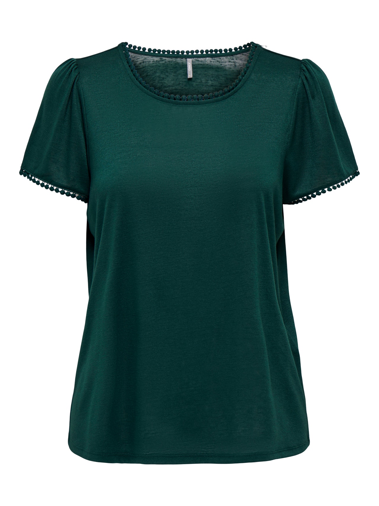 ONLY Detaljprydd T-shirt -Ponderosa Pine - 15261217