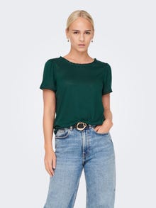 ONLY Tops Regular Fit Col rond -Ponderosa Pine - 15261217
