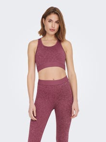 ONLY Racer back Sports-BH med Medium support -Crushed Berry - 15261325