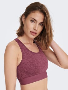ONLY Racerback Bras -Crushed Berry - 15261325