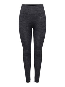 ONLY Leggings Tight Fit Taille haute -Nine Iron - 15261328