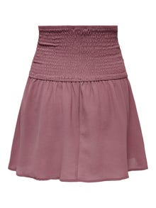 ONLY Kort kjol -Rose Brown - 15261414