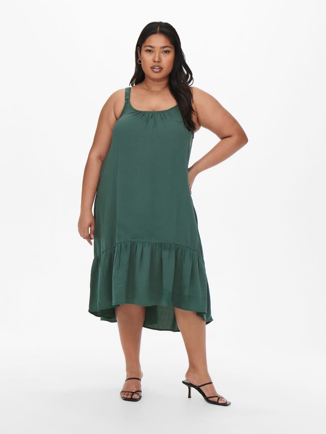 ONLY Regular Fit U-hals Lang kjole - 15261515