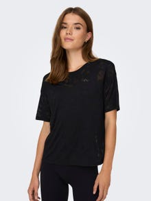 ONLY Loose fit training t-shirt -Black - 15261645