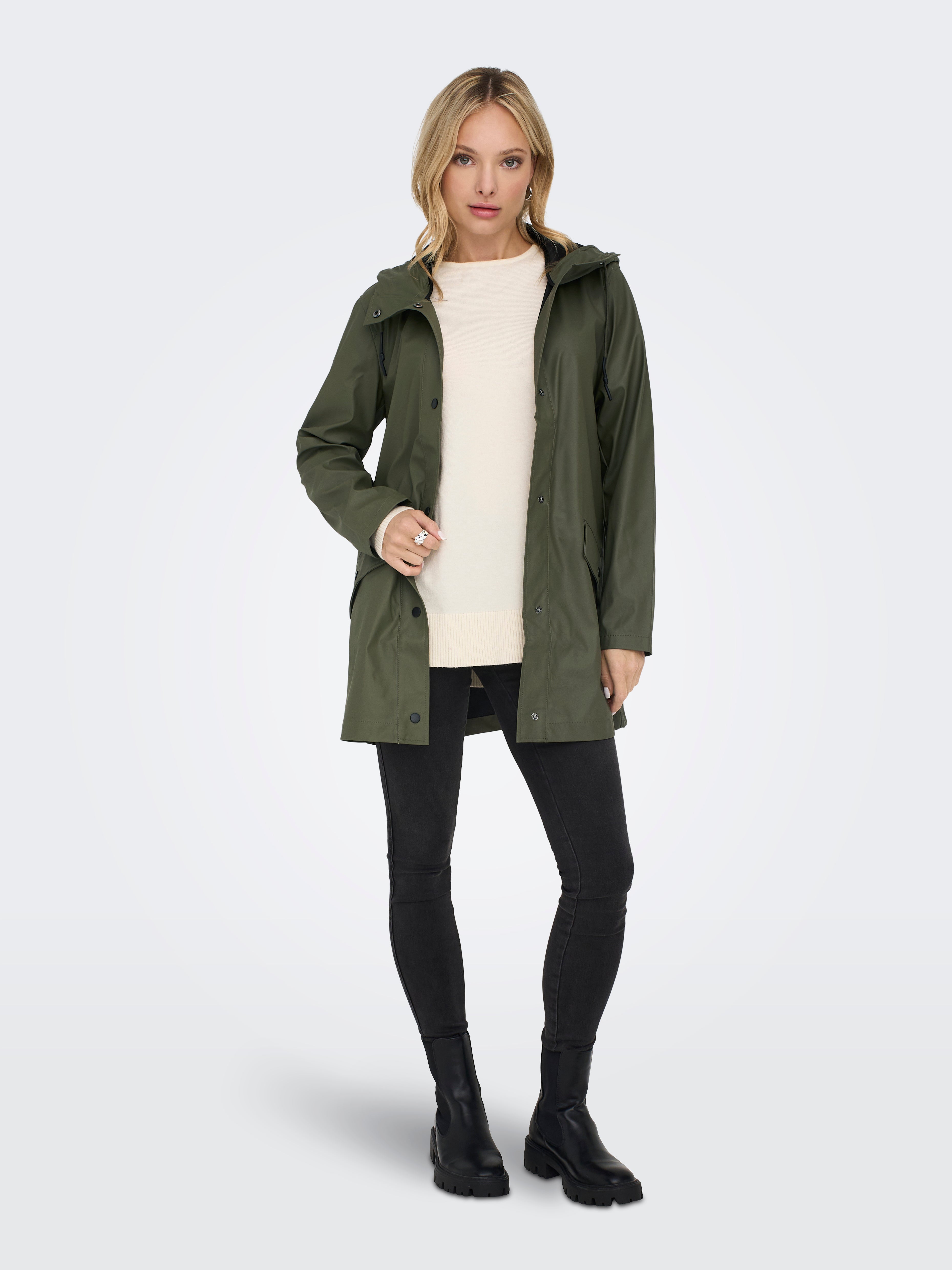 ONLELISA Regenmantel | Mittelgrün | ONLY®