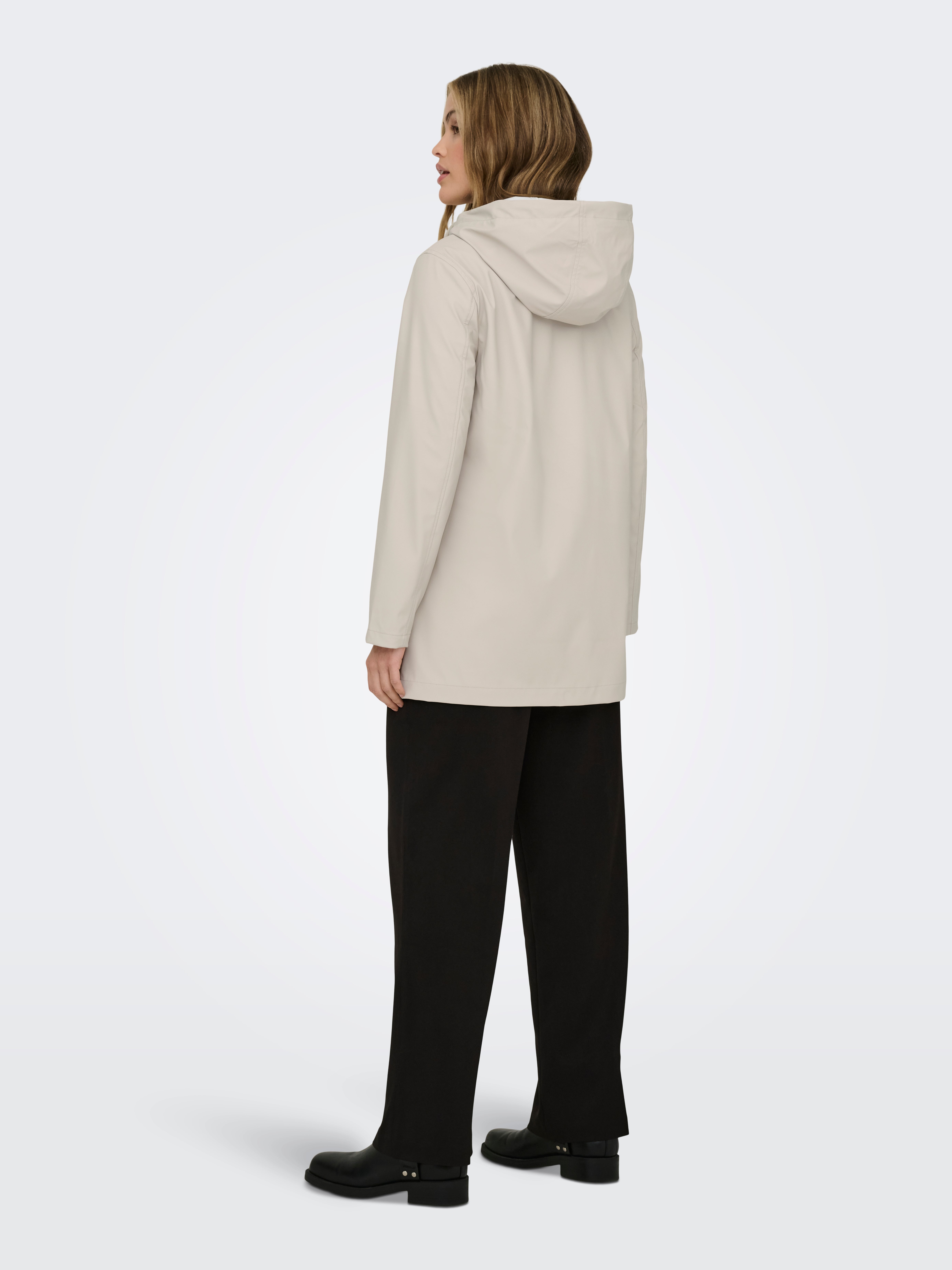 ONLELISA Raincoat | Light Grey | ONLY®