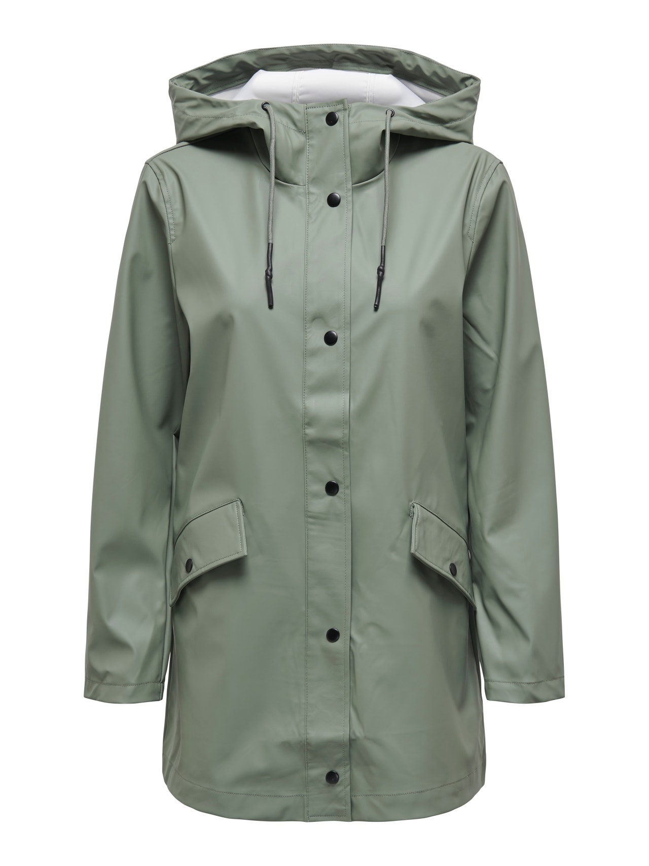 ONLY Hood Coat -Agave Green - 15261734