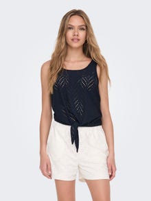 ONLY Tops Regular Fit Col rond -Sky Captain - 15261741