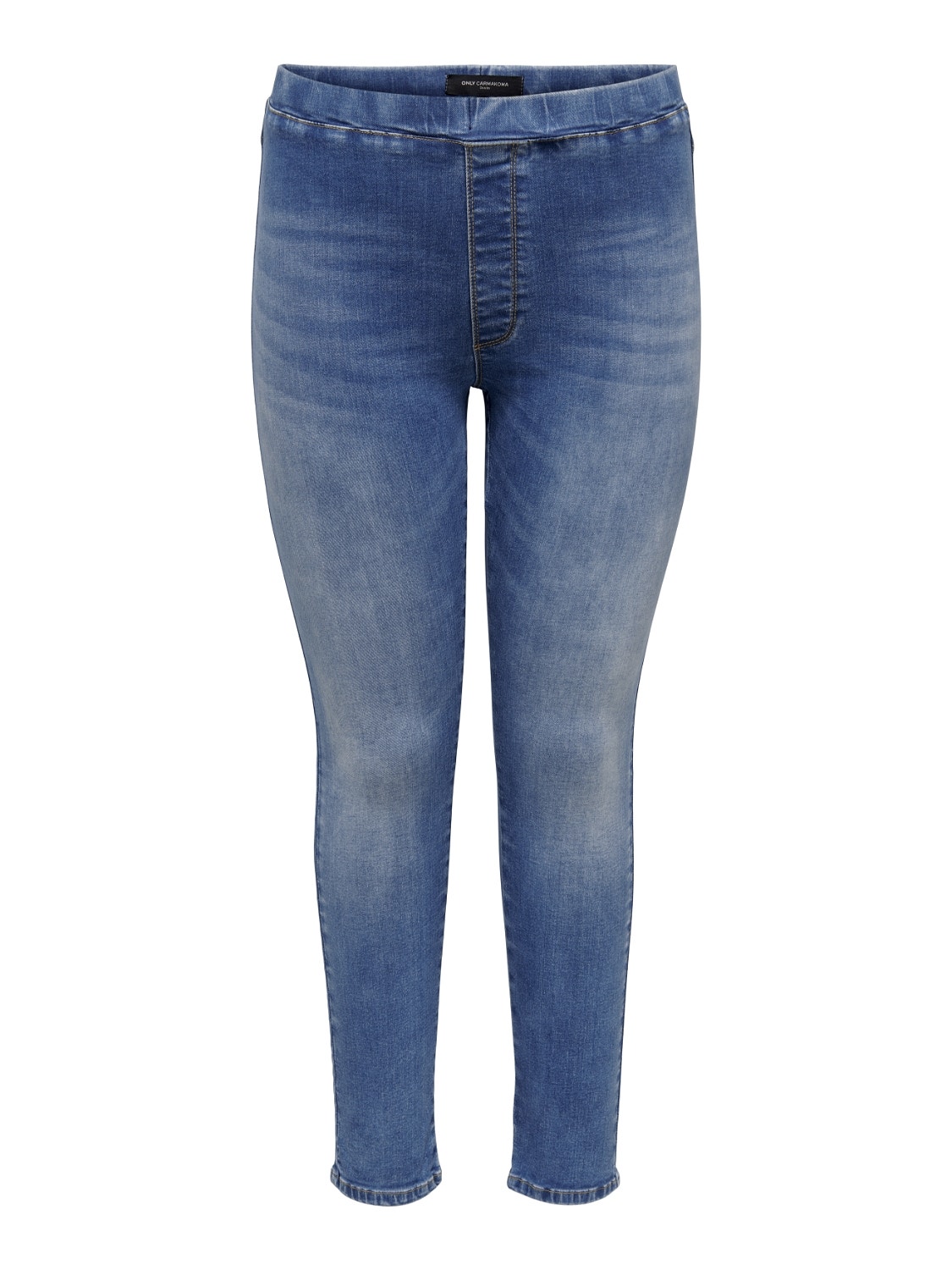 ONLY Jeans Jegging Fit Taille haute Curve -Light Blue Denim - 15261750