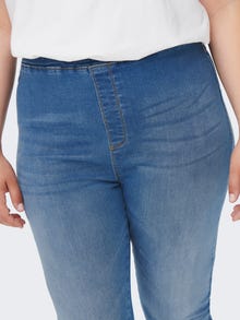 ONLY CARLAOLA High waist Jegging fit Jeans -Light Blue Denim - 15261750