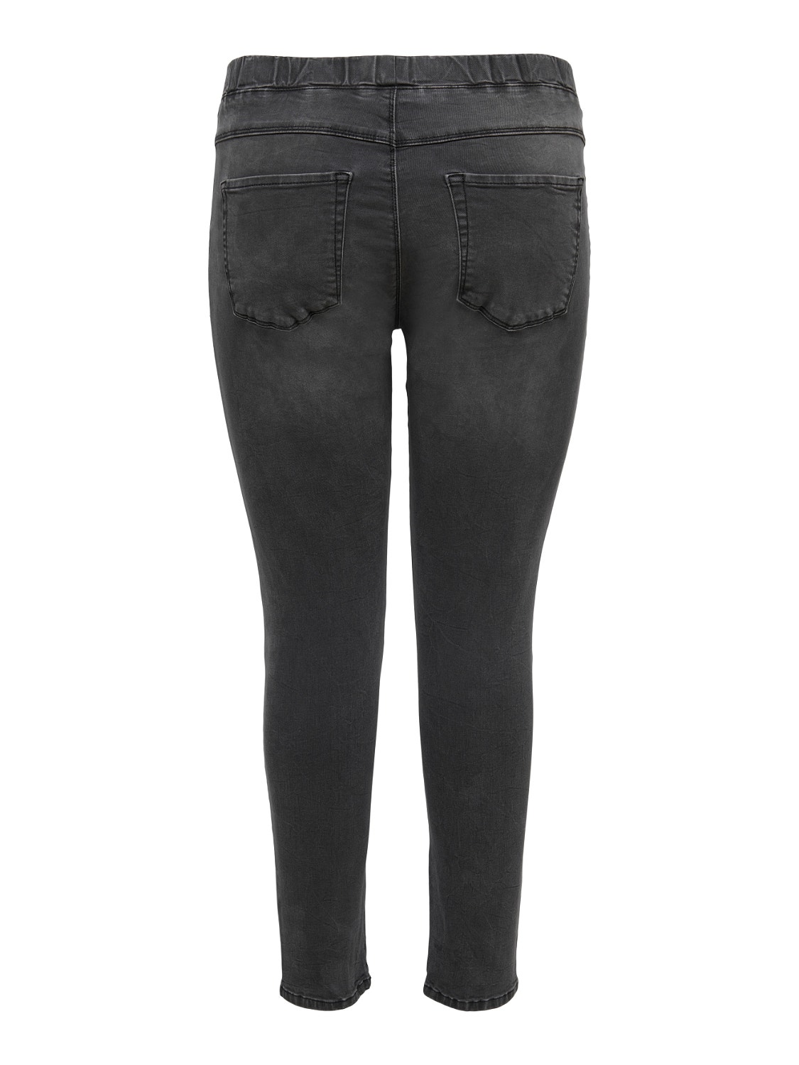 ONLY Jeggings Hohe Taille Curve Jeans -Black - 15261750