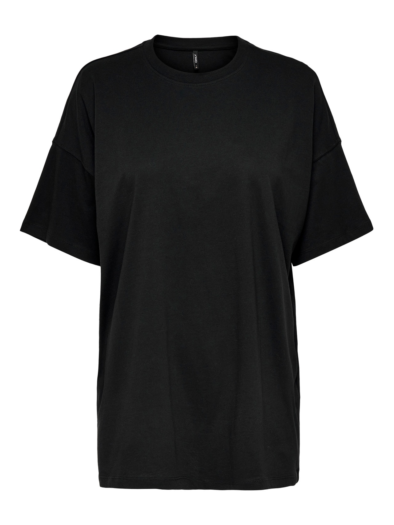 ONLY Tops Corte oversized Cuello redondo Hombros caídos -Black - 15261790