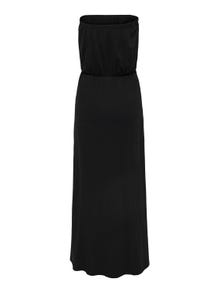 ONLY Normal geschnitten Trägerlos Langes Kleid -Black - 15261914