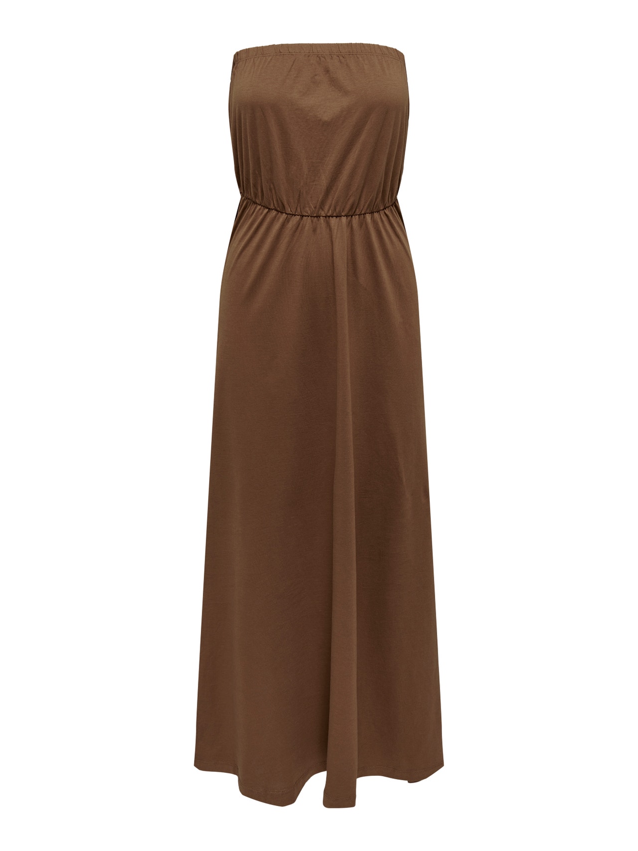 ONLY Bandeau Maxikleid -Toffee - 15261914