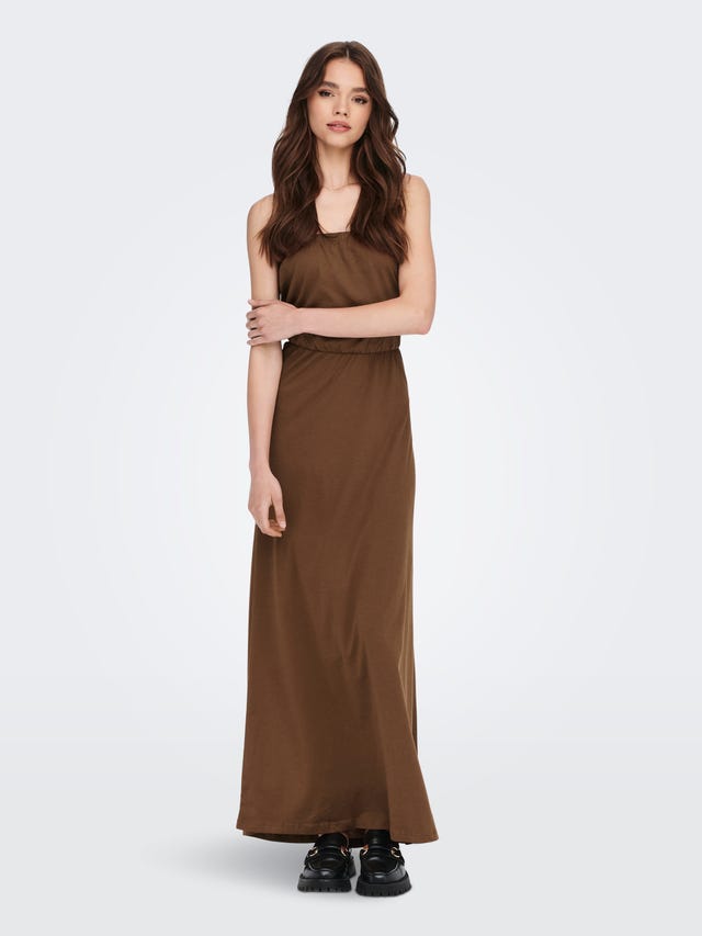 ONLY Regular Fit Strapless Long dress - 15261914