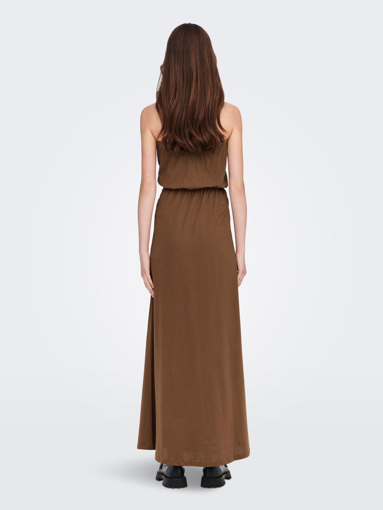 ONLY Bandeau Maxi jurk -Toffee - 15261914