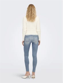 ONLY onlmila hw sk ank jeans rea437 -Light Blue Denim - 15261949