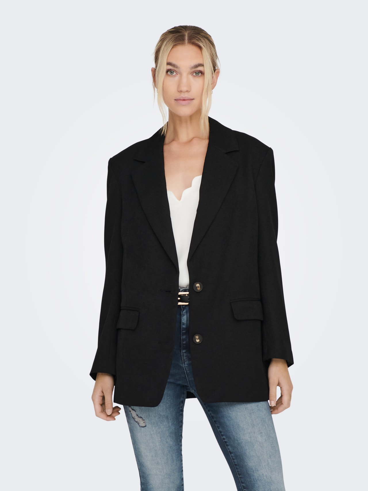 ONLY Oversized Blazer -Black - 15262352