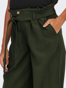 ONLY Mama highwaisted culotte Trousers -Forest Night - 15262371