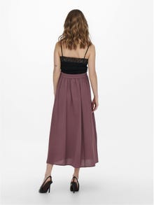 ONLY Long skirt -Rose Brown - 15262384
