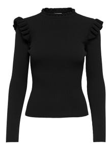 ONLY Pull-overs Col rond -Black - 15262455