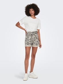 ONLY Shorts Regular Fit Taille moyenne -Sandshell - 15262488