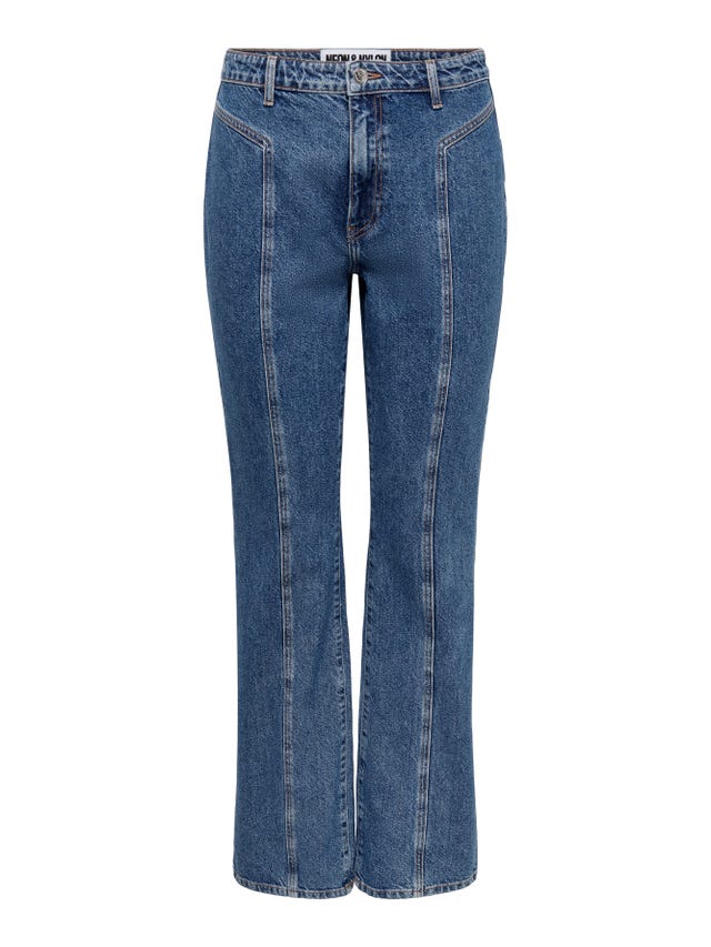 ONLY Ausgestellt Hohe Taille Jeans - 15262512