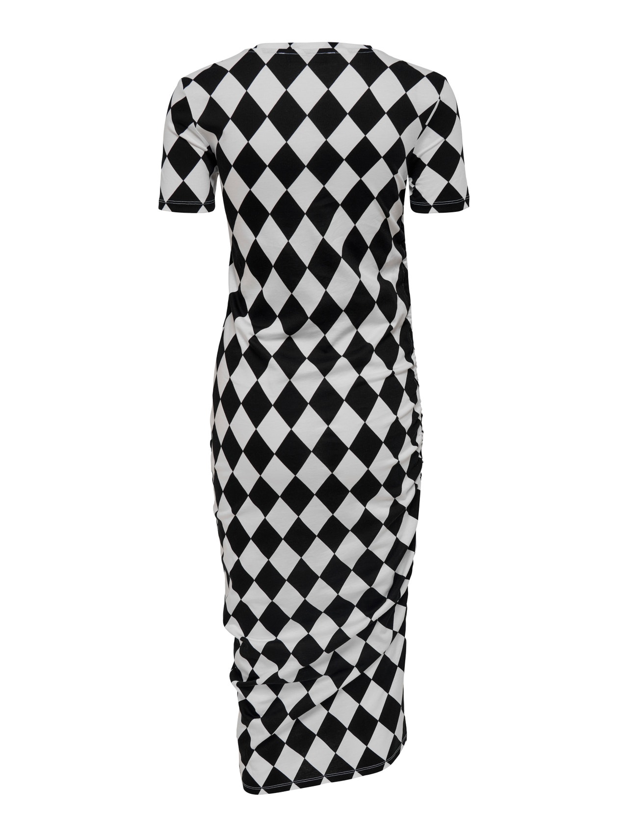 ONLY Harlequin patterned Dress -Black - 15262565