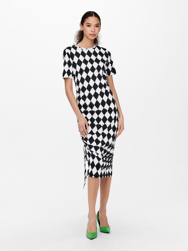 ONLY Harlequin patterned Dress - 15262565