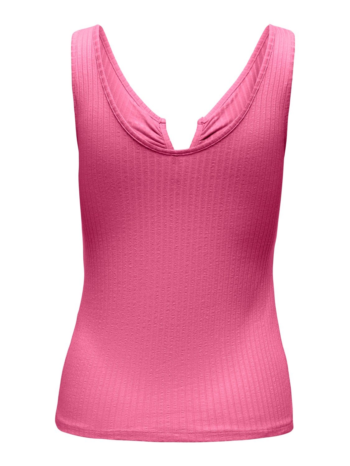 ONLY Camisetas de tirantes Corte regular Cuello redondo -Pink Power - 15262701