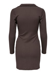 ONLY Regular fit Split hals Korte jurk -Shopping Bag - 15262774