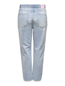 ONLY Boyfriend Fit Jeans -Light Blue Denim - 15262951
