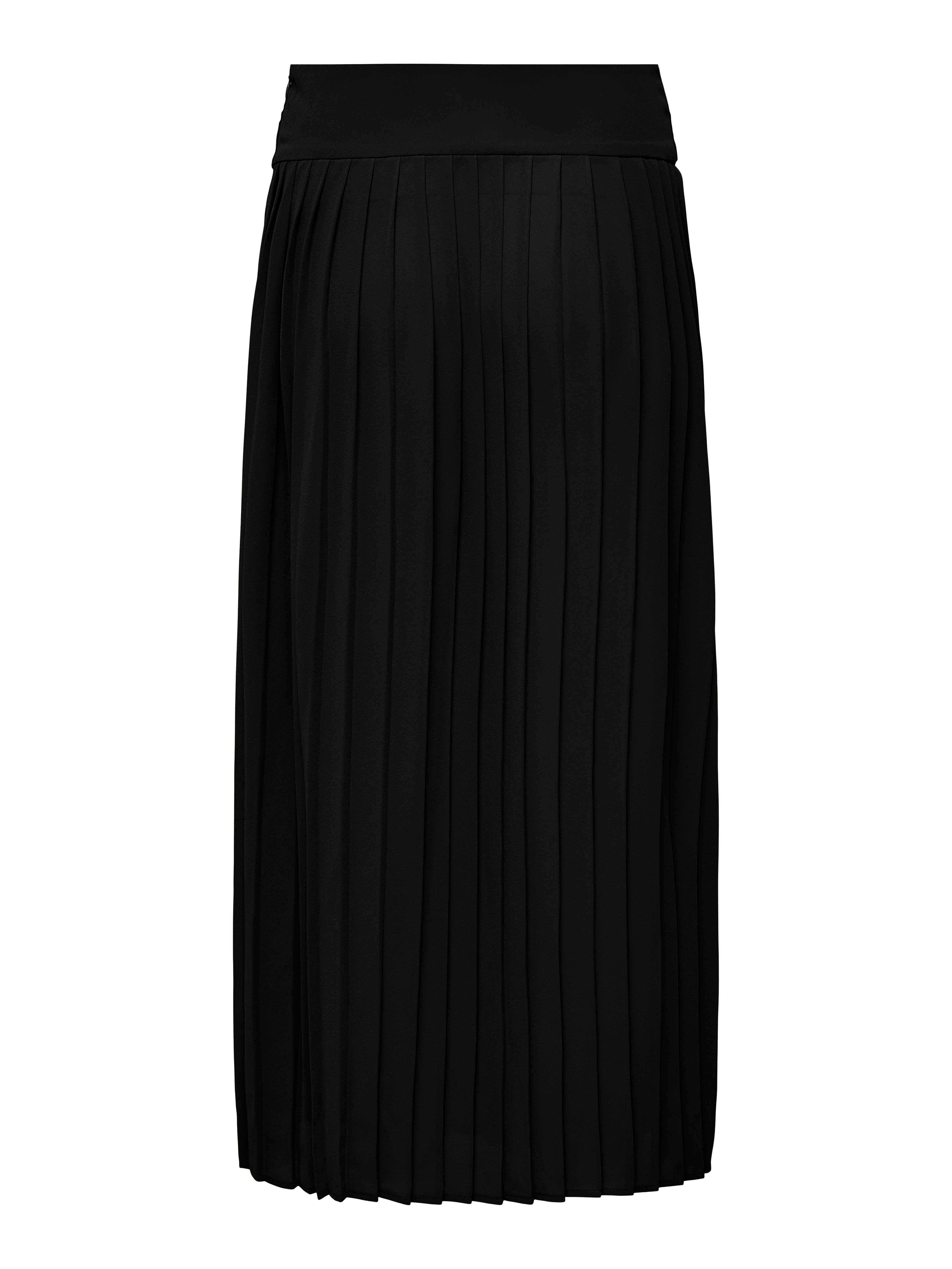 Highwaisted plisse Skirt Black ONLY®