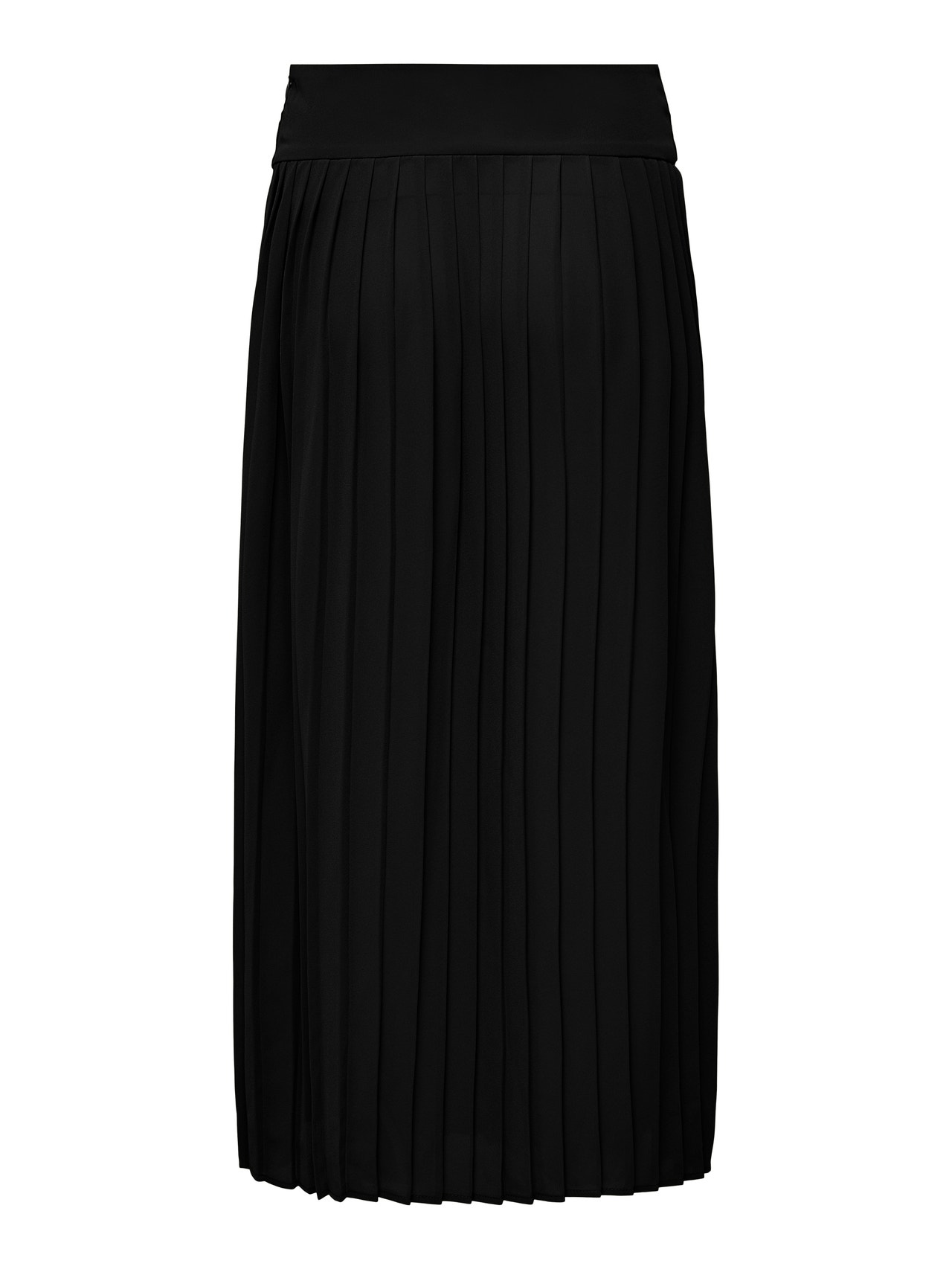 ONLY Highwaisted plisse Skirt -Black - 15262994