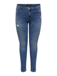 ONLY CARSally media talla grande Jeans skinny fit -Medium Blue Denim - 15263094