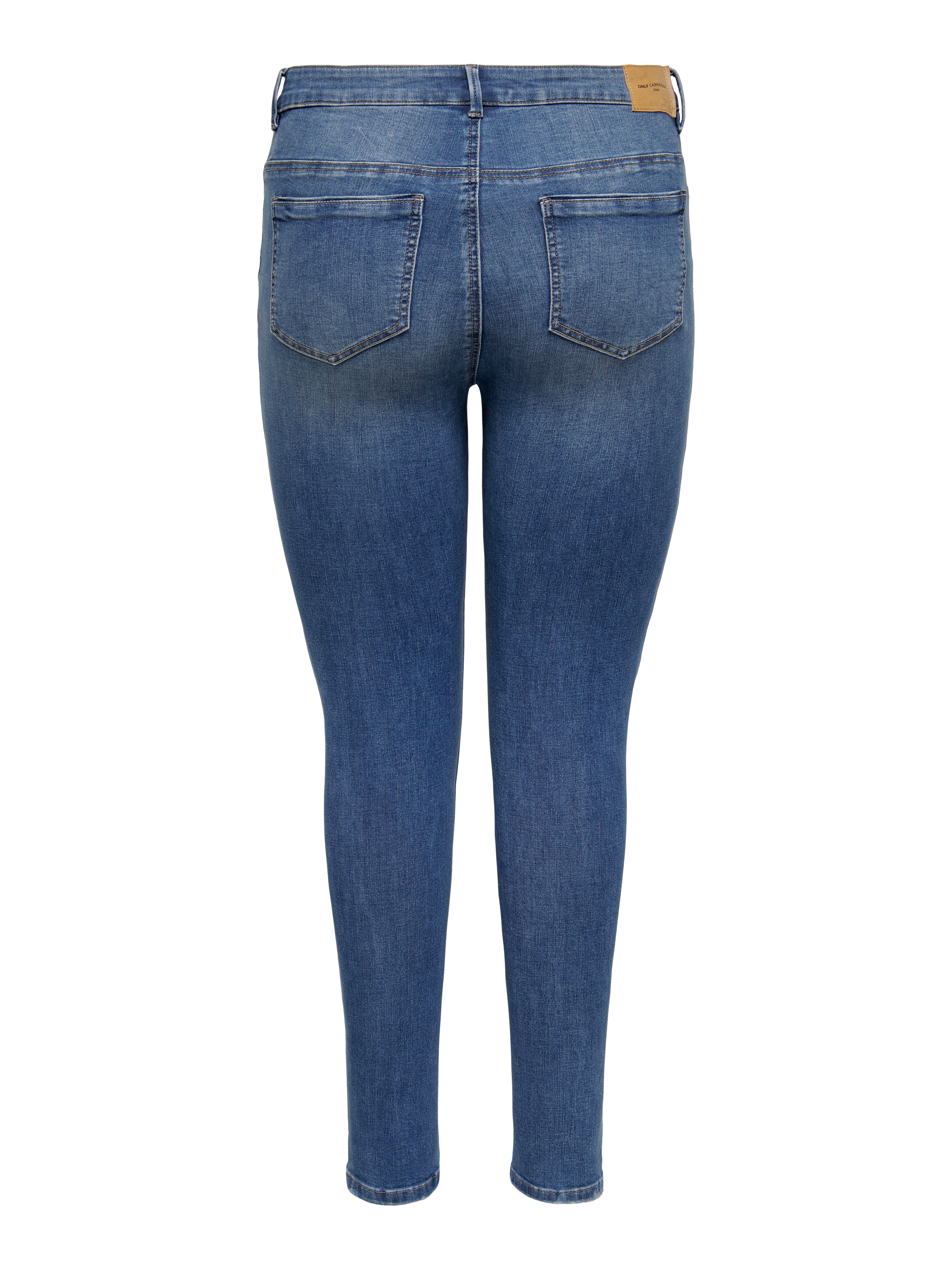Thumbnail - Carsally Mittlere Taille Skinny Fit Jeans