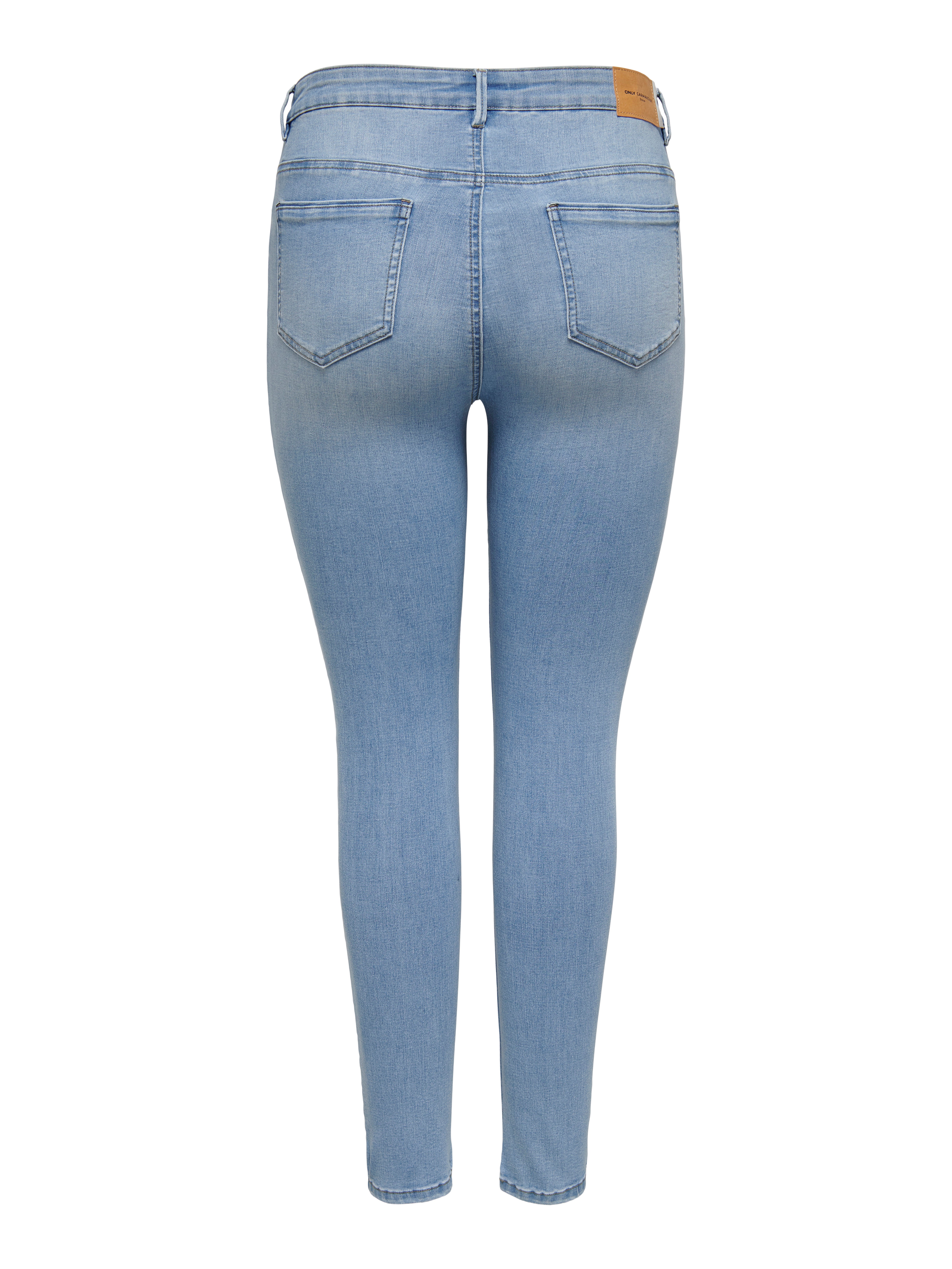 Thumbnail - Carsally Mittlere Taille Skinny Fit Jeans