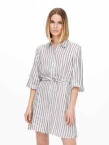 ONLY 3/4 sleeved Shirt dress -Sandshell - 15263168