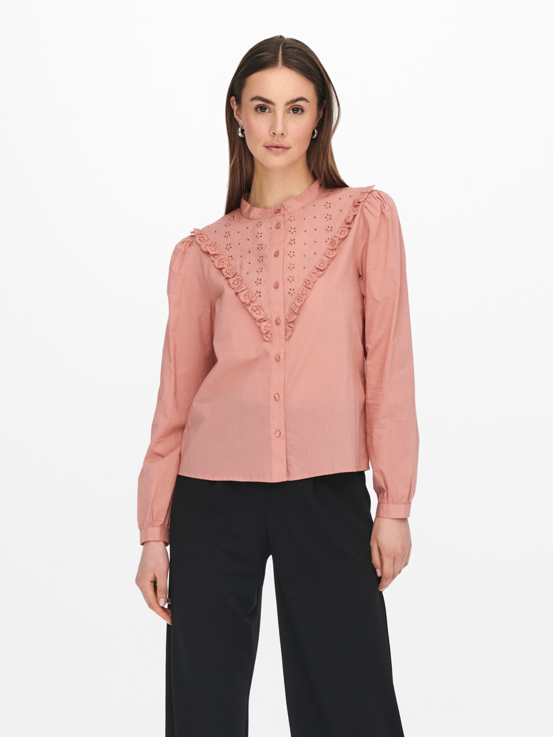 ONLY Chemises Relaxed Fit -Old Rose - 15263252