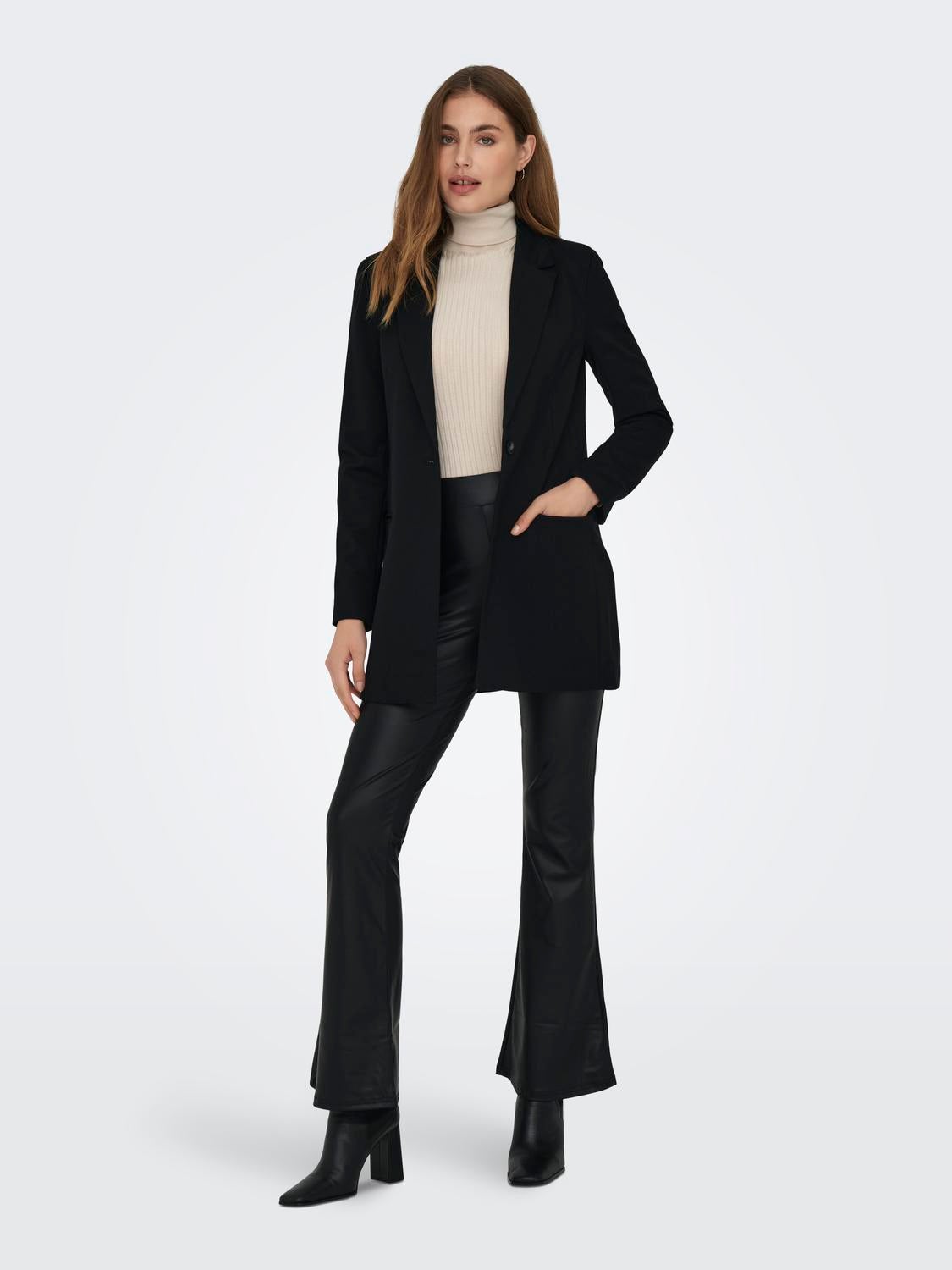 Tall hot sale black blazer