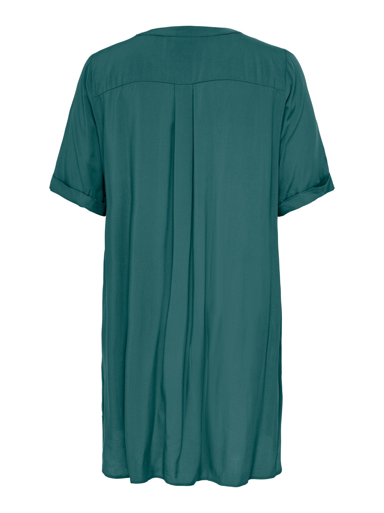 ONLY Normal geschnitten V-Ausschnitt Kurzes Kleid -Balsam - 15263335