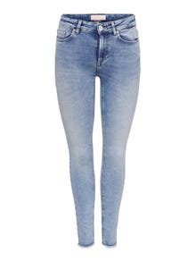 ONLY ONLBLUSH MID SK ANK DNM REA694 NOOS -Medium Blue Denim - 15263454