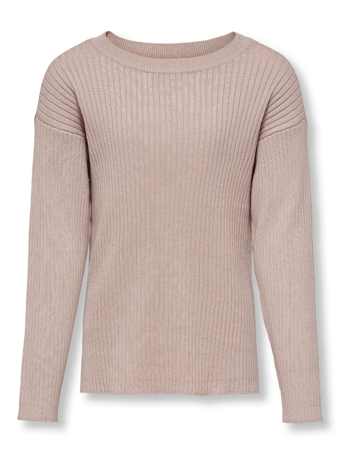 ONLY Solid colored Knitted Pullover -Rose Smoke - 15263490
