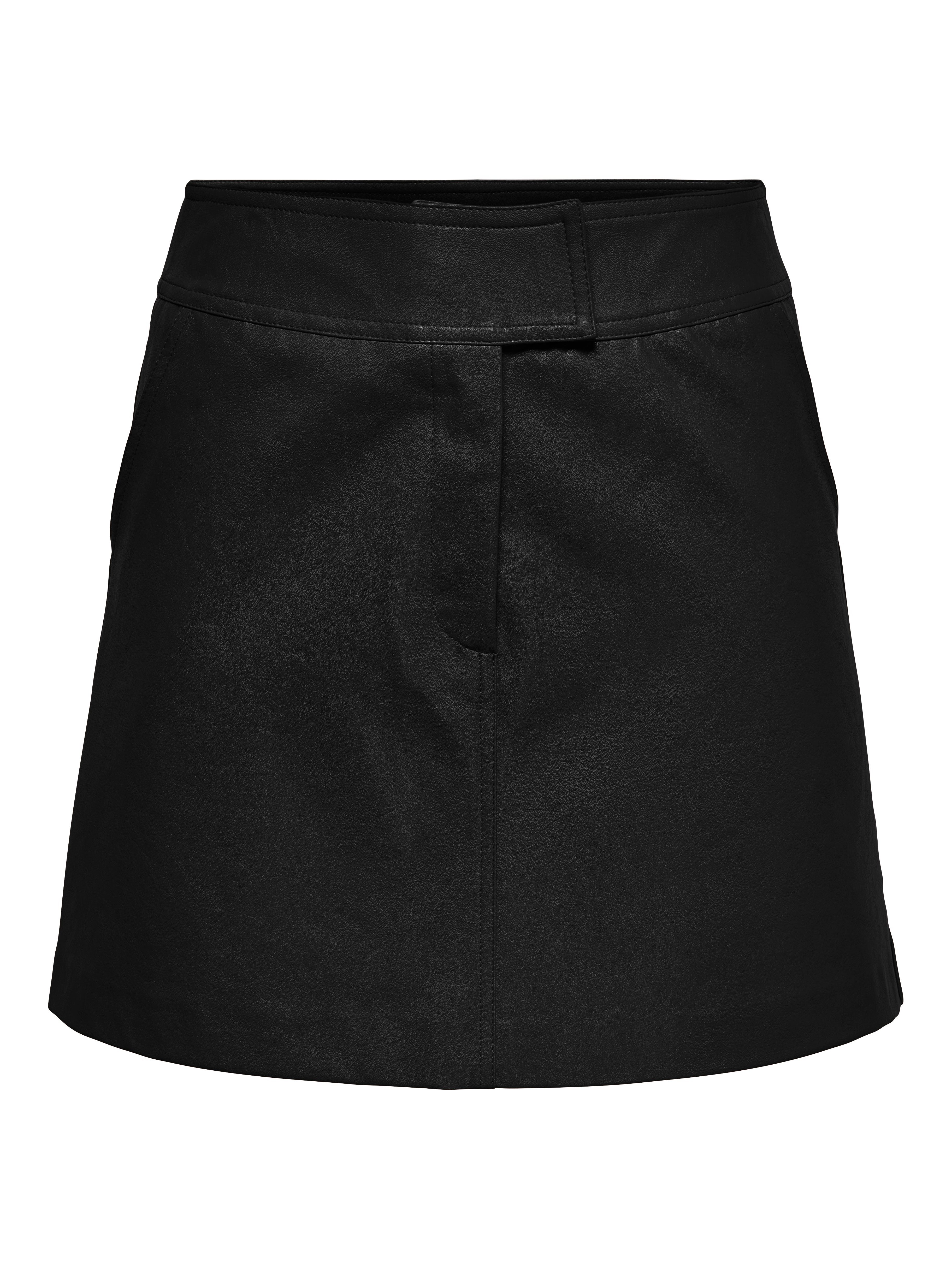 Faux leather Skirt Black ONLY®