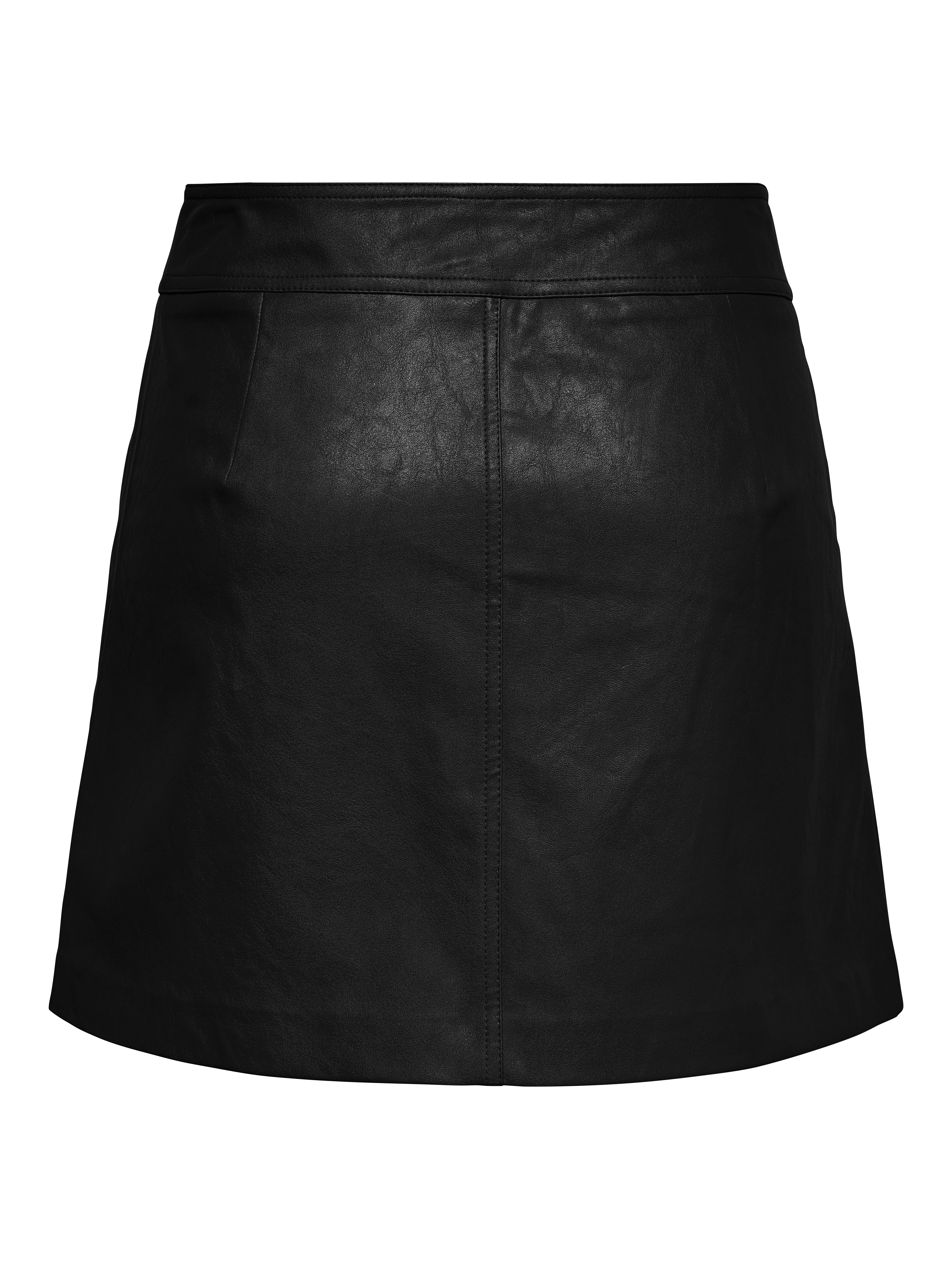 Faux leather Skirt Black ONLY®