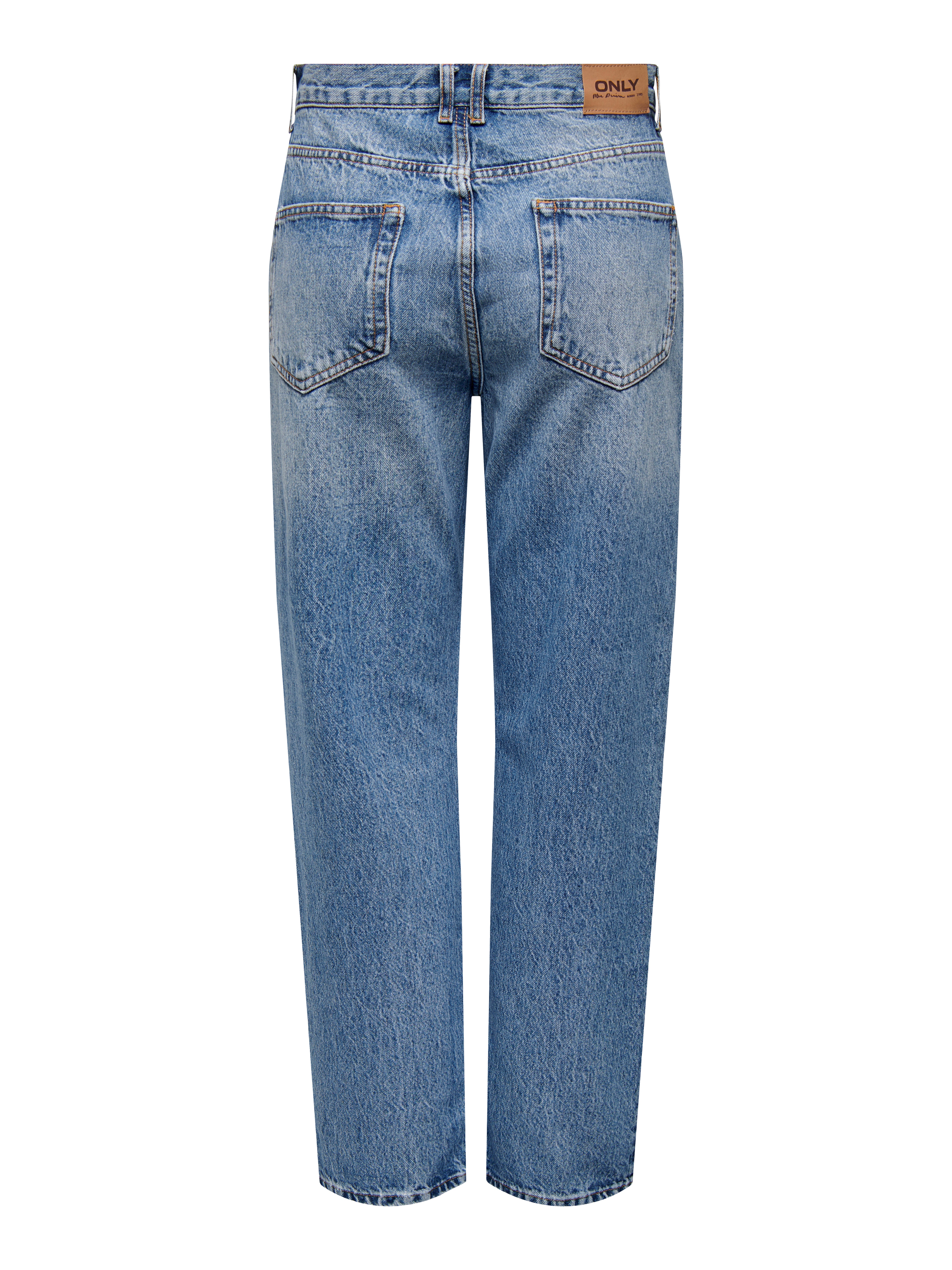 ONLROBYN Hohe Taille Gerade geschnitten Jeans | Mittelblau | ONLY® 
